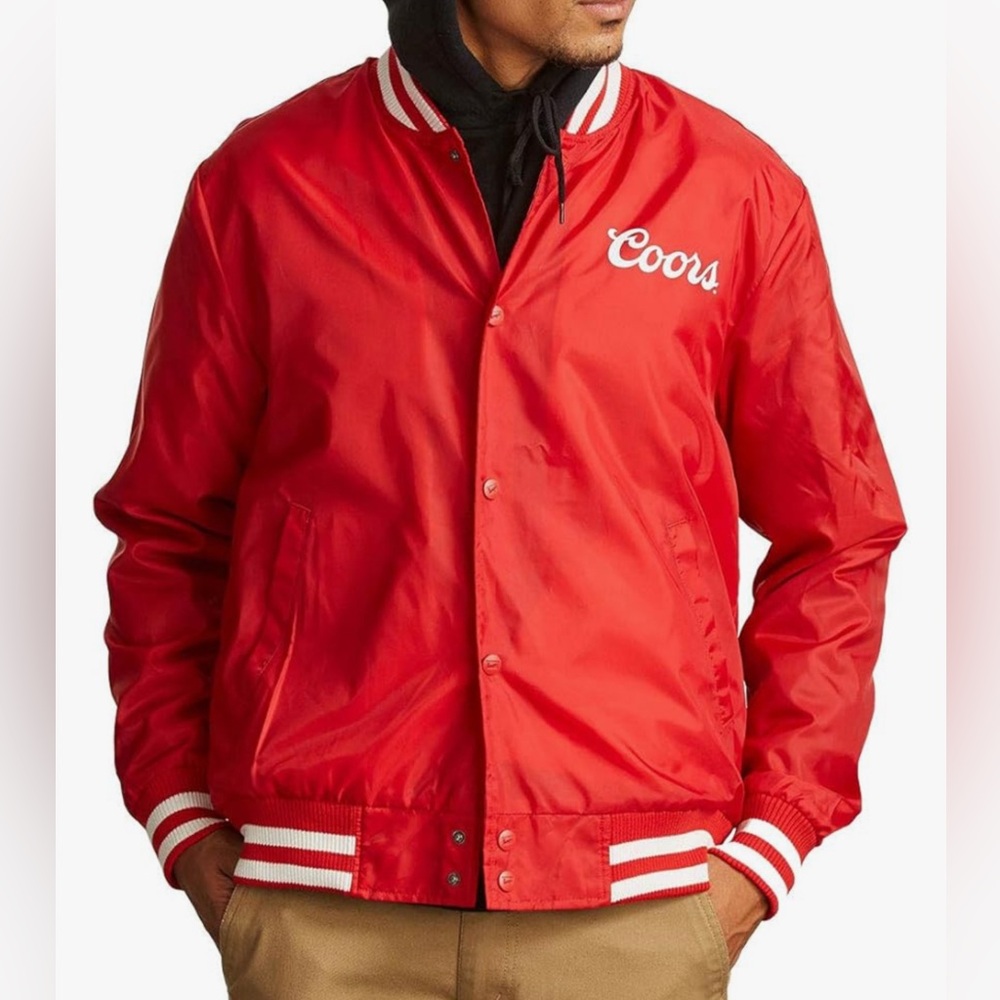 Limited Edition Brixton Men's Coors Signature Bomber Jacket